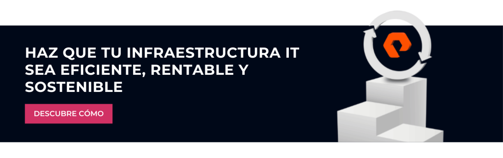 Cómo Pure Storage optimiza la eficiencia energética en los datacenters 1 Sostenibilidad Pure Storage